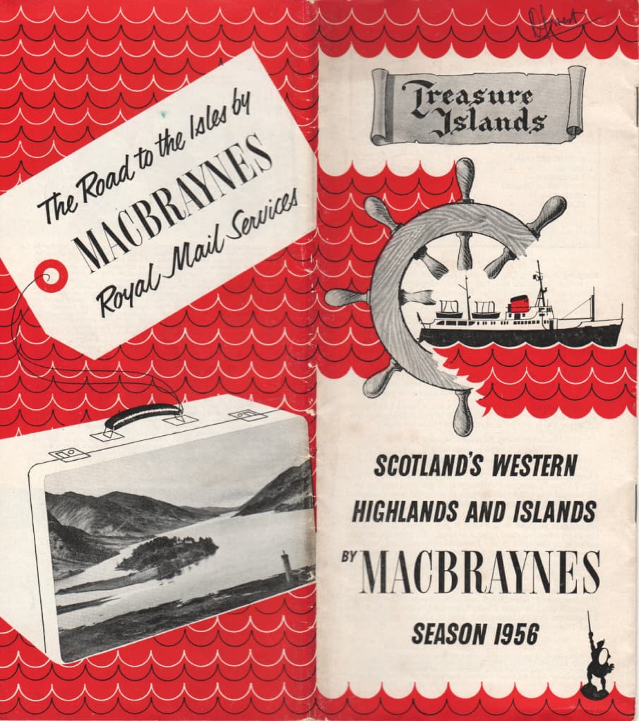 cover of 1956 timetable book