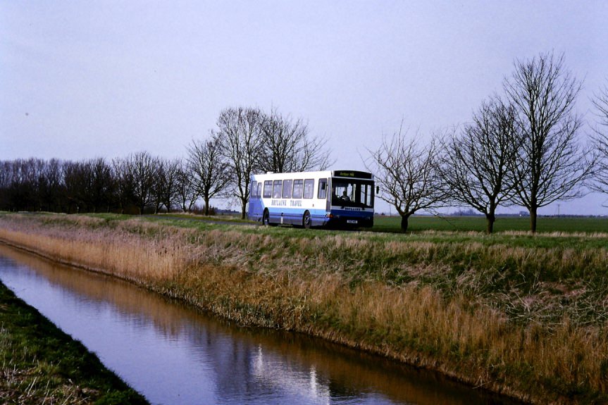 buses and water in Lincs