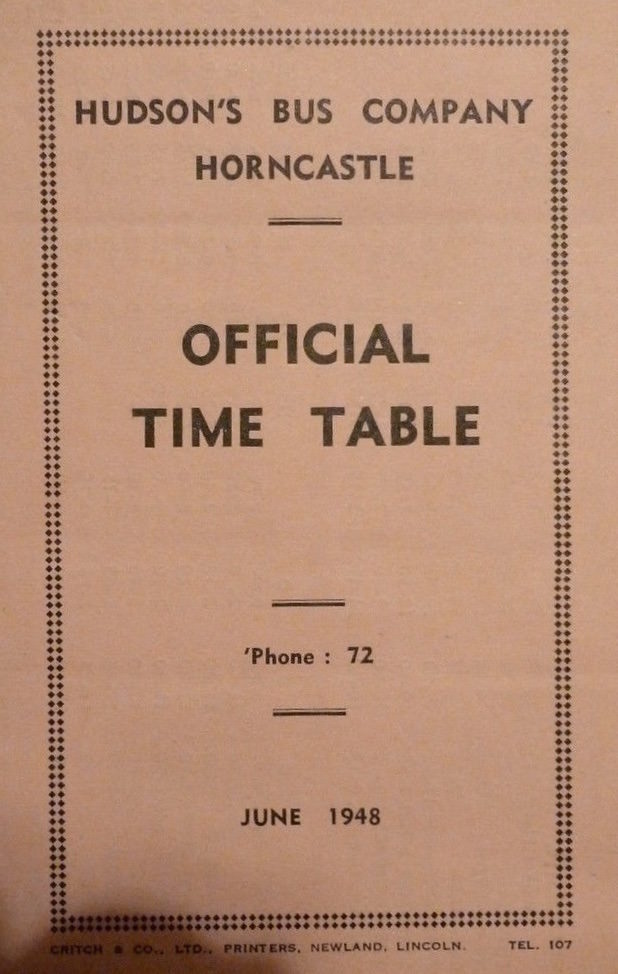cover of June 1948 timetable