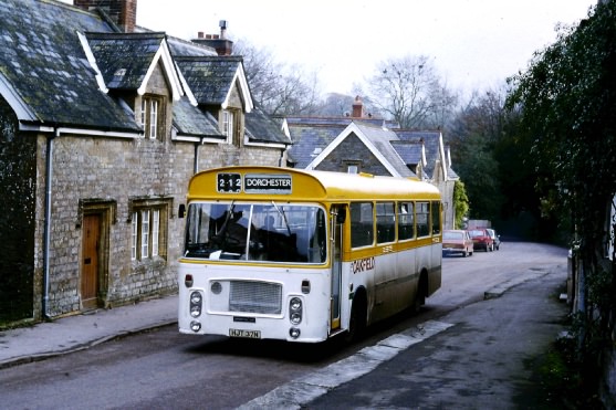 Oakfield in Evershot on the 212 service