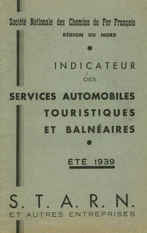 cover of 1939 STARN booklet