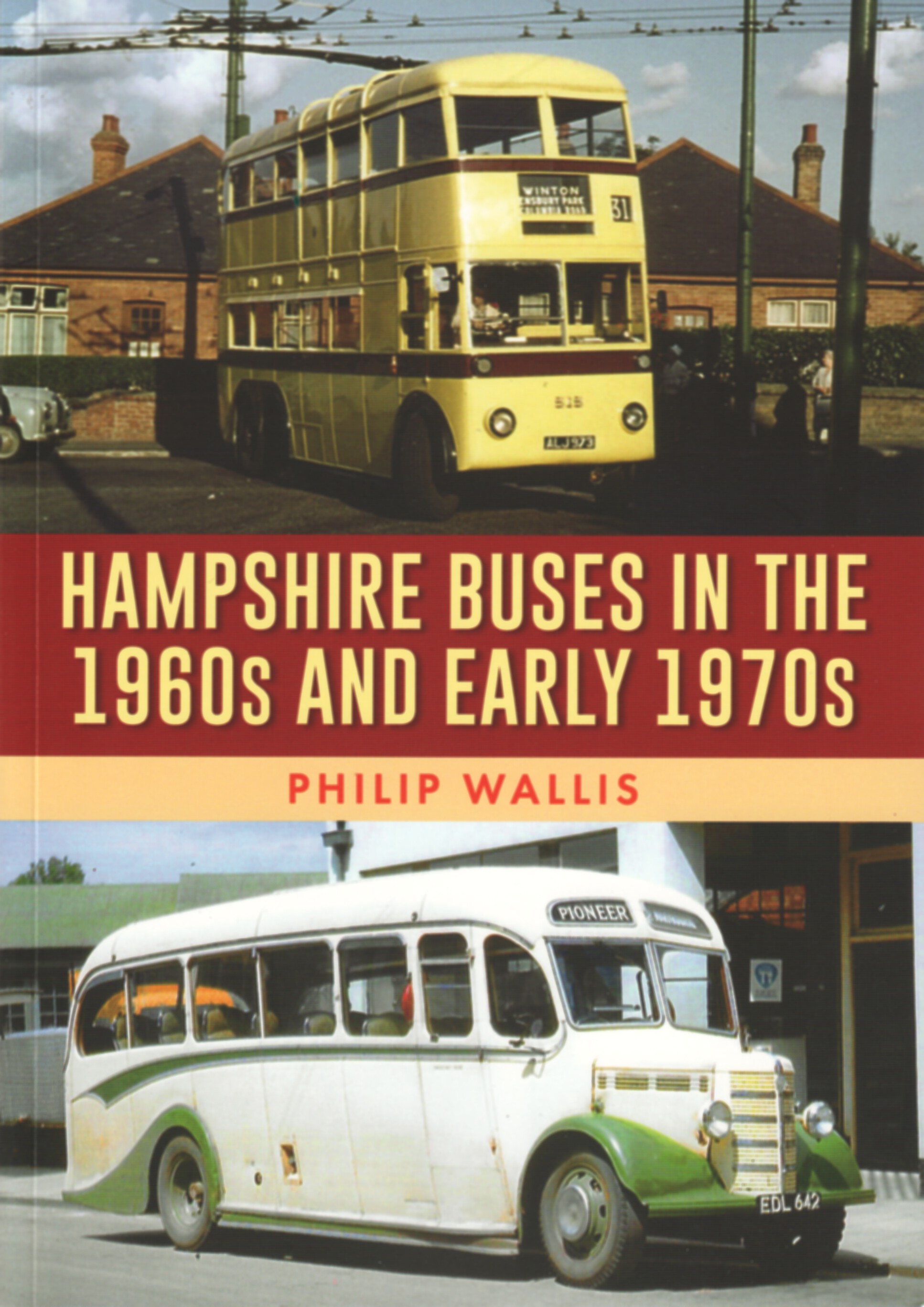 cover of Hampshire Buses by Philip Wallis