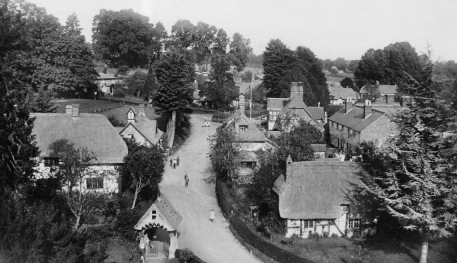 Witchampton village 1930s