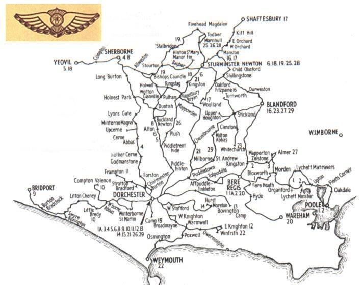 bere regis route map
