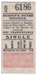 buddens ticket