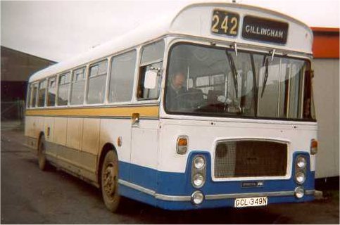 Bristol RE GCL349N at Gillingham in 2000