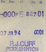 cuff ticket