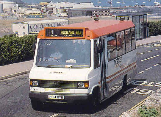 Dorset Transit Mercedes minibus