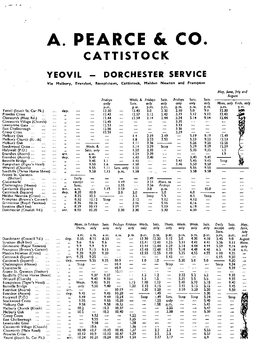 1958 Pearce timetable_1