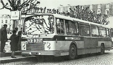 verney bus in saint brieuc 1968