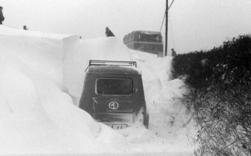 stuck in the snow 1963
